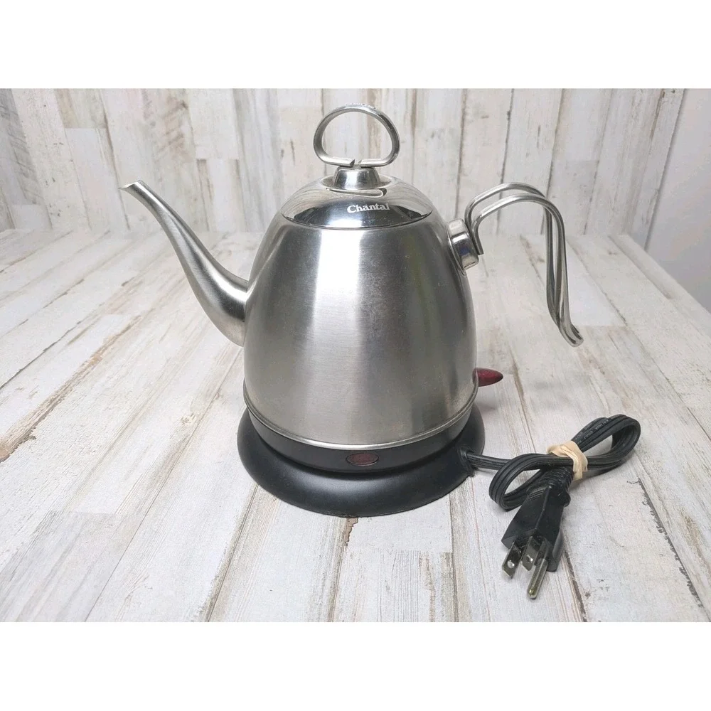 Chantal Mia Ekettle 32 Ounce Electric Water Kettle Stainless Plug In Electric
